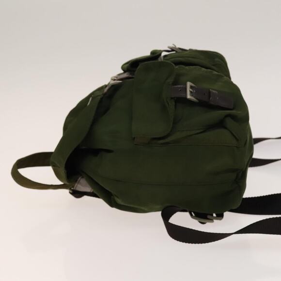 PRADA Backpack Nylon Khaki - Picture 5 of 10